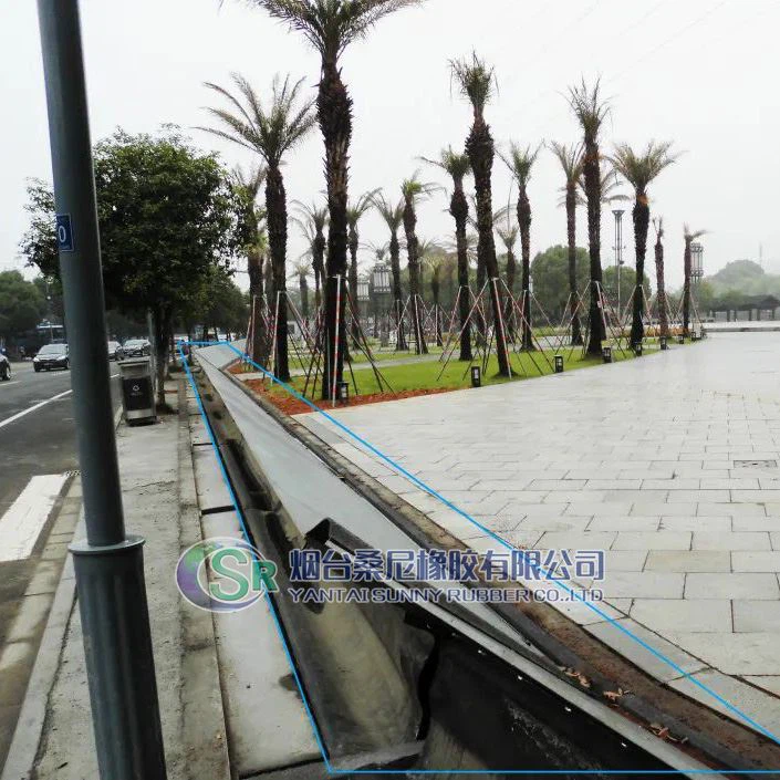 Φράγμα υποστήριξης οικολογικού αερόσακου για τον έλεγχο των πλημμυρών