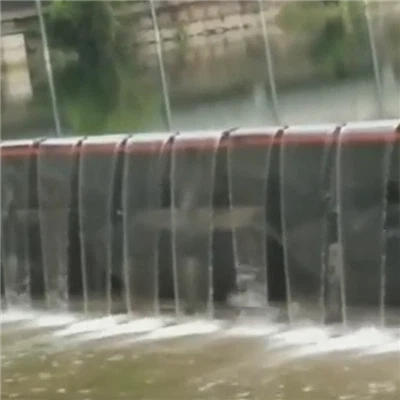 Κινητή οικολογική πύλη υποστήριξης κύστης αέρα για υδροηλεκτρικό σταθμό